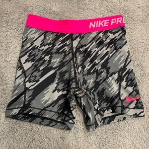 Nike spandex running shorts